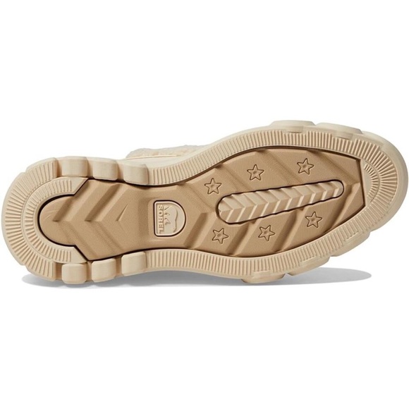 $249 Sorel - Caribou™ X Boot Chelsea lug Cozy - cream ivory shearling Size 9.5 - Picture 6 of 15